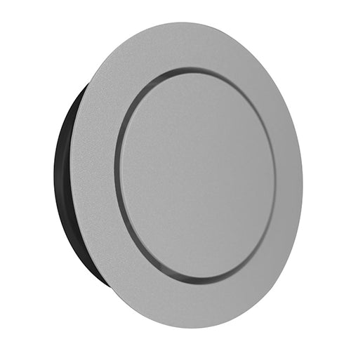 Ventila KTVm 125 G – Tellerventil, Rohr 125 mm, grau