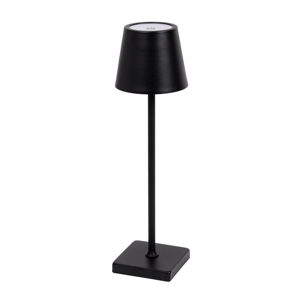 Erste LED-Tischleuchte Hold, 5 W, IP20, schwarz