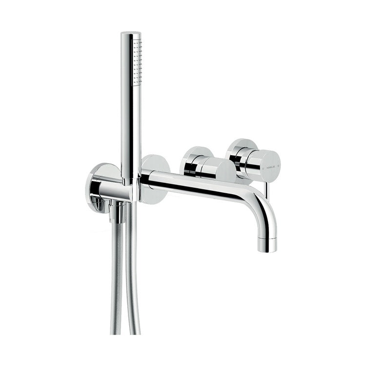 Nobili Einhand-Wannenmischer, Unterputz, 2-Wege, Chromoberfläche VELIS WEBK110/91VECR