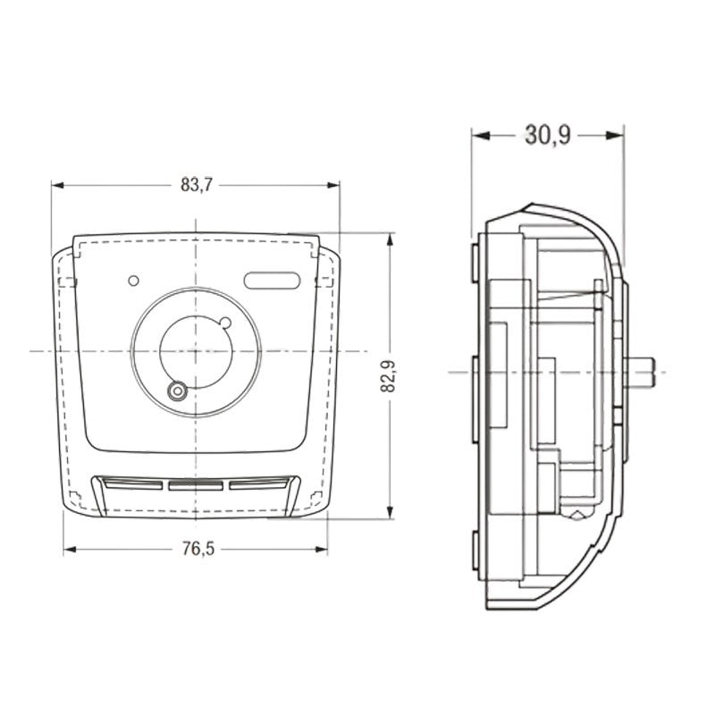 Vemer Klima SI Mechanisches Thermostat für Wandmontage