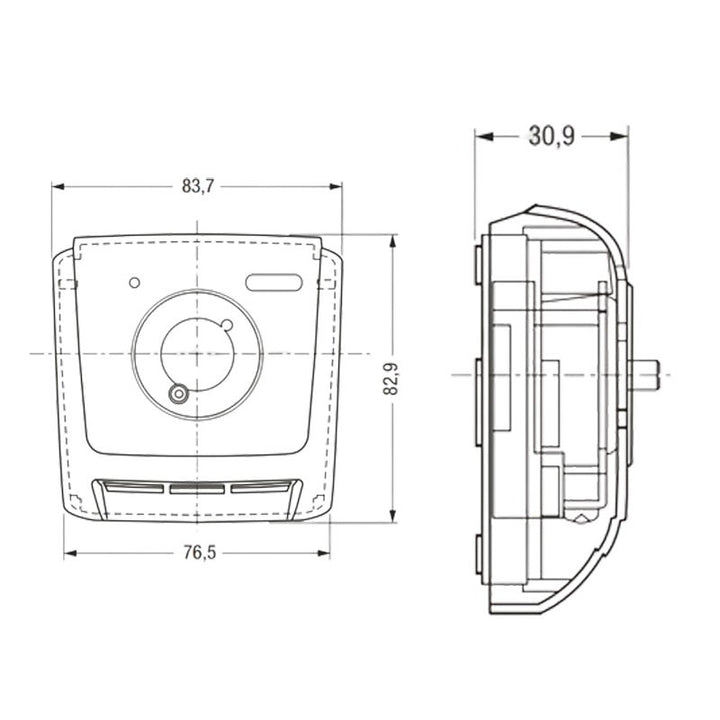 Vemer Klima SI Mechanisches Thermostat für Wandmontage