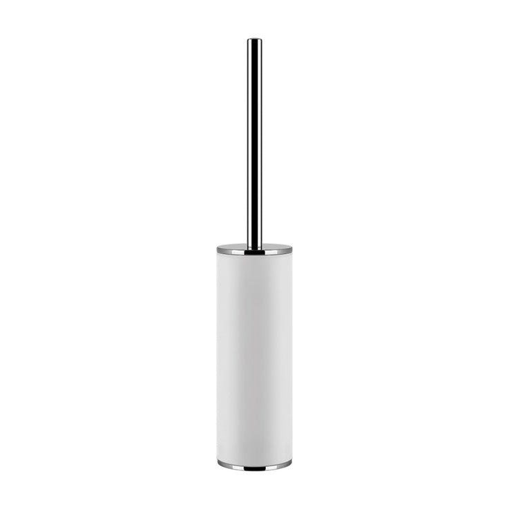 Gessi Aufsatz-Bürstenhalter, Weiß und Metallteil Chrom-Finish Accessories 58543#031