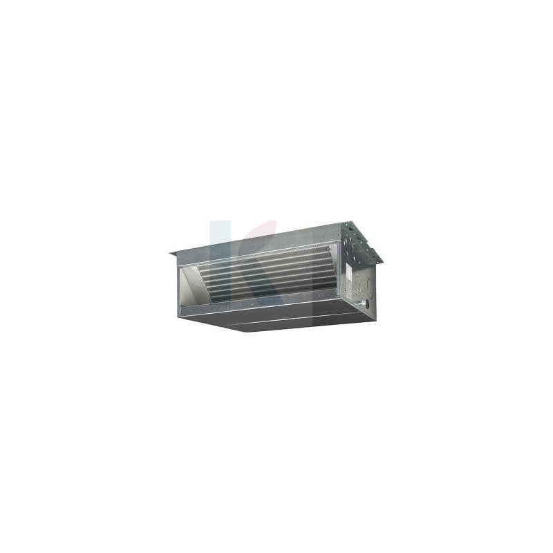 Solarics Daikin Hochdruck-Gebläsekonvektor für verdeckte Installation, horizontal/vertikal, bis zu 150–250 Pa, Wechselrichtermotor, 2 Rohre – Gebläsekonvektor