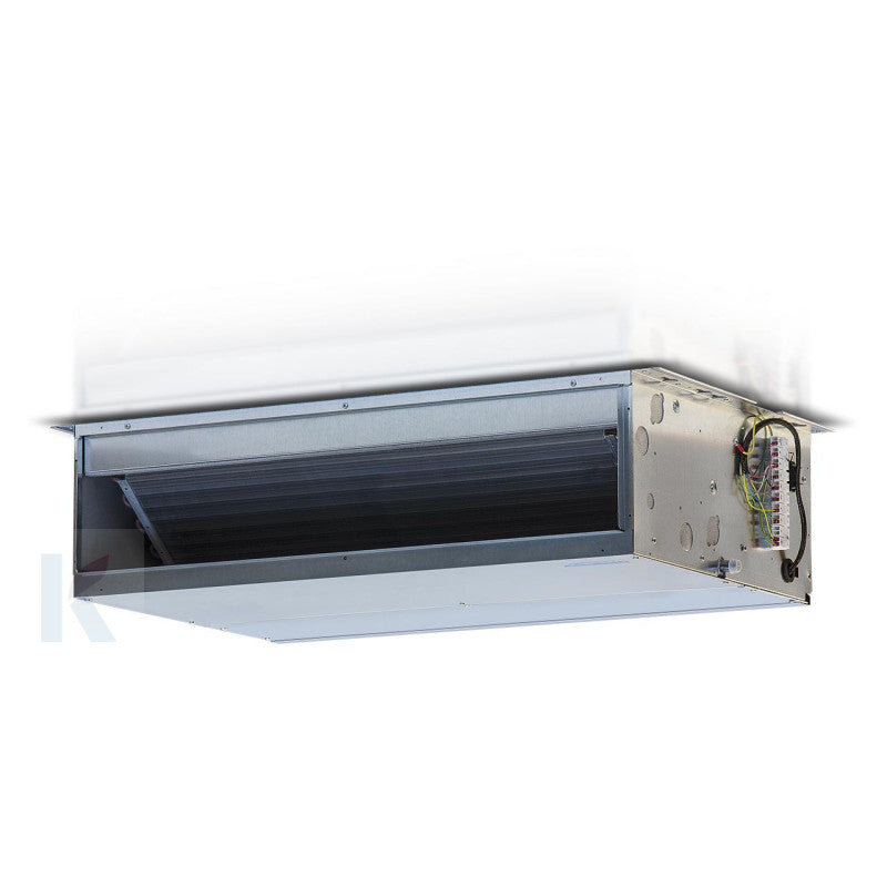 Solarics Daikin FWP11CTN – Gebläsekonvektor mit mittlerem statischen Druck für verdeckte Installation, Wechselrichtermotor, 2 Rohre