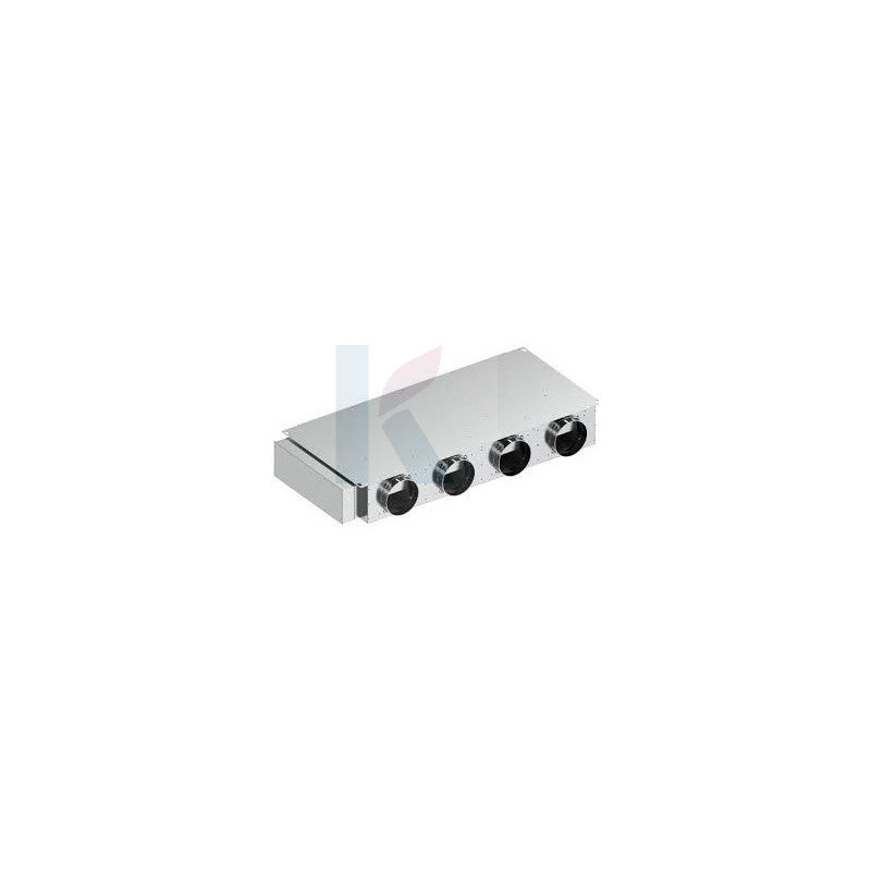 Solarics Panasonic P-FSQ60R05-JE – Fan Coil Multizone Duct Piping on the right with PCB 0-10 V