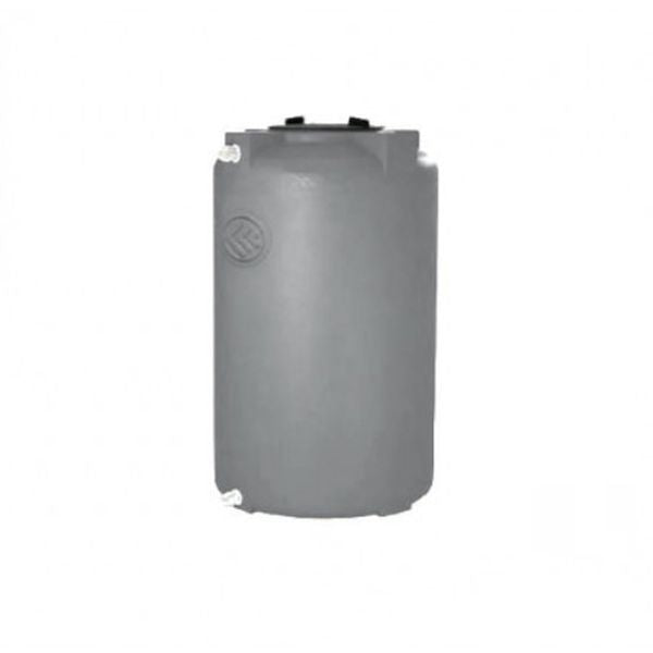 Cordivari Wasserauffangbehälter aus Polyethylen vertikal zylindrisch 200 Liter grau VERT200-GRIGIO