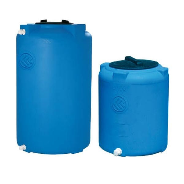 Cordivari Wasserauffangbehälter aus Polyethylen vertikal zylindrisch 500 Liter VERT500