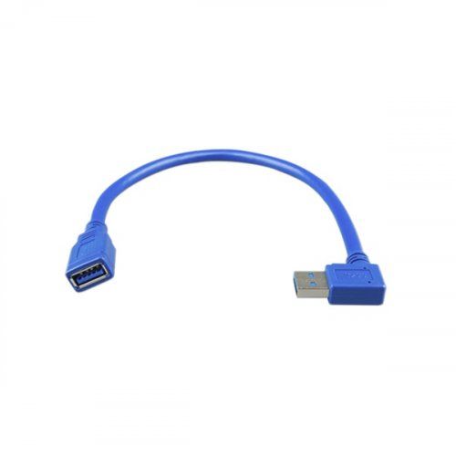Victron USB extension cable 0.3m one side right angle