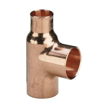 Viega Lötfitting T-Stück Ø 10 x 6, aus blankem Kupfer 120009