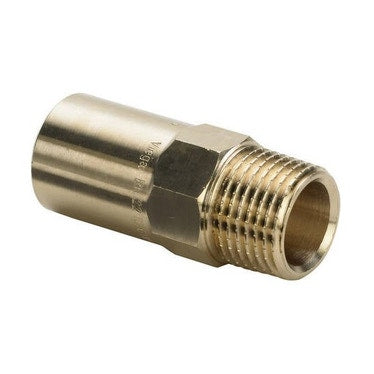 Viega Steckfitting Ø 12 x 1/2", glänzend (Wasser) SANPRESS 291310