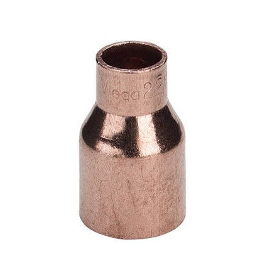 Viega Lötfitting Reduziermuffe Ø 35mm x 28, männliches Ende, aus blankem Kupfer 103118