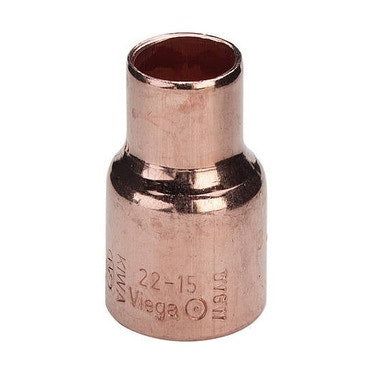 Viega Schweissanschlüsse Reduzierstück Ø 18 x 14, aus blankem Kupfer 464332