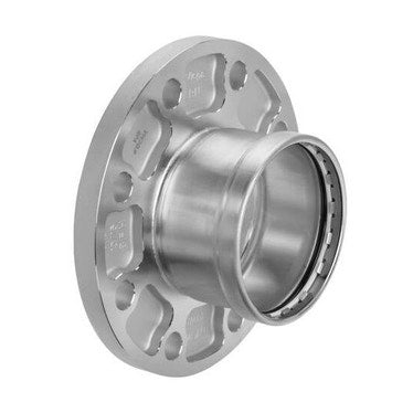 Viega Flansch Ø 76, aus Edelstahl, 8 Löcher, mit SC-Contur (Wasser) SANPRESS INOX XL 482978