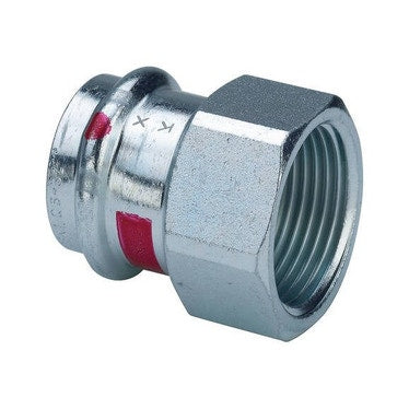 Viega Muffe Ø 28 x 3/4" verzinkter Stahl mit SC-Contur PRESTABO 642181