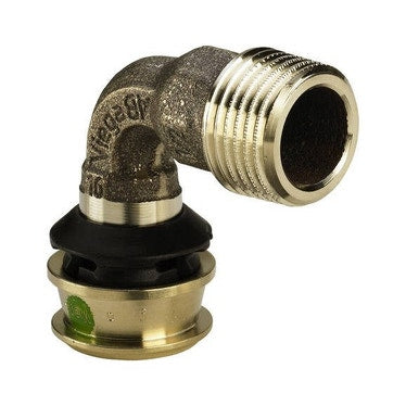 Viega Bogen 90° Ø 6 x 1/2" Siliziumbronze mit SC-Contur RAXOFIX 645984
