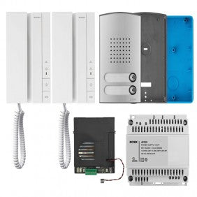 Vimar Elvox Voxie 2-Draht-Plus Türsprechanlage Elvox Voxie 2-Draht-Plus Türsprechanlage + Namensschild für...