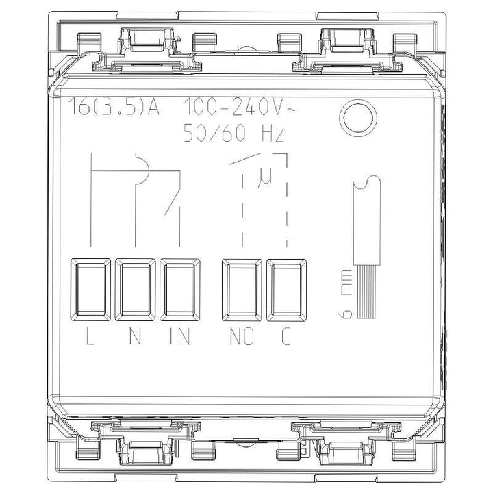 Vimar 30812.B RFID-Badgeleser 240 V