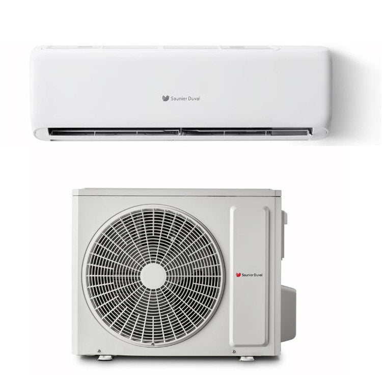 Hermann Saunier Duval Monosplit-Klimagerät VIVAIR Lite, Wandgerät, Inverter – Außengerät 2,7 kW, Innengerät 9000 BTU 8000010704+8000010696