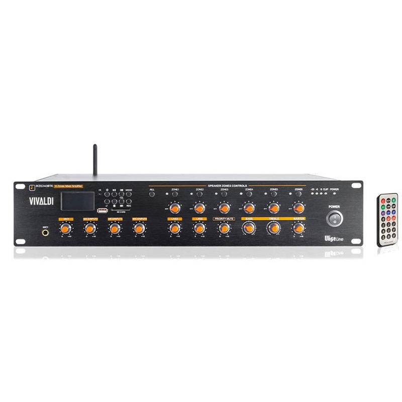 Vivaldi Group Vivaldi MZ6240BTK Mehrzonen-Verstärkermixer 240 W