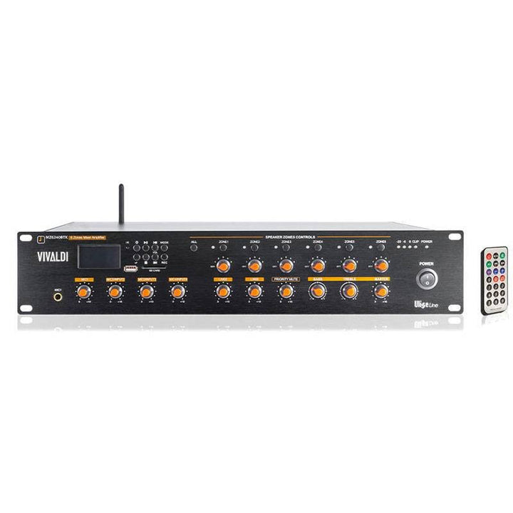 Vivaldi Group Vivaldi MZ6240BTK Mehrzonen-Verstärkermixer 240 W