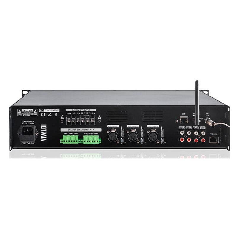 Vivaldi Group Vivaldi MZ6240BTK Mehrzonen-Verstärkermixer 240 W