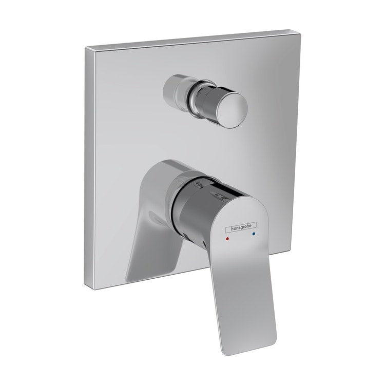 Hansgrohe Einhand-Wannenarmatur Einbau, Chromoberfläche VIVENIS 75416000