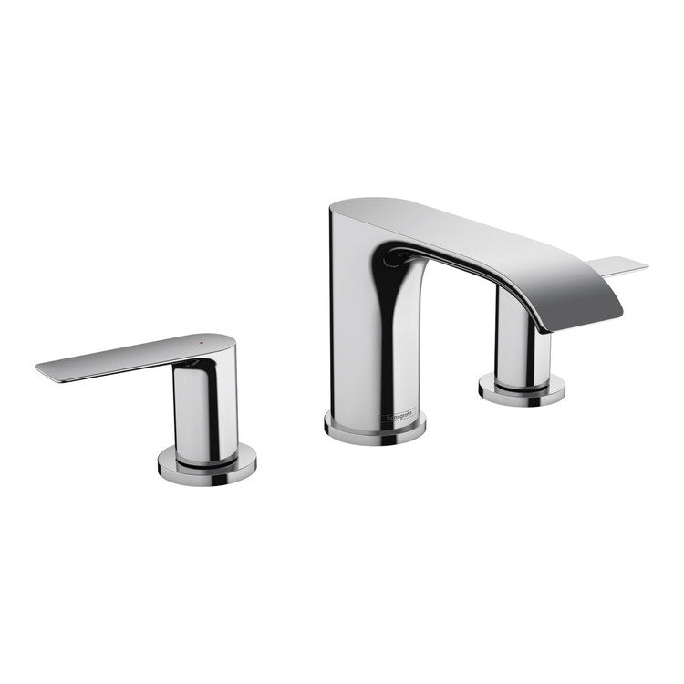 Hansgrohe 3-Loch-Waschtischarmatur 90, mit Ablaufgarnitur, Chromoberfläche VIVENIS 75033000
