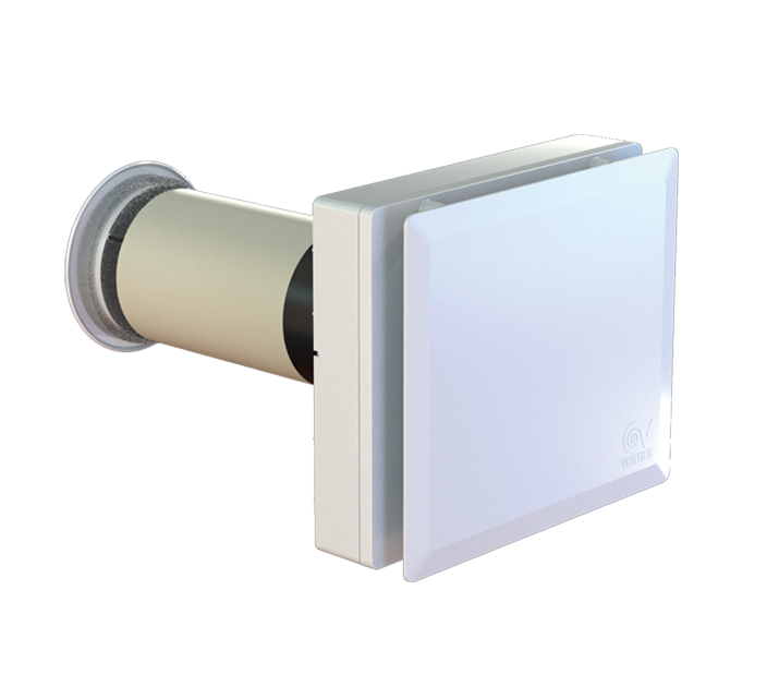 Vortice HRW 30 MONO EVO WIFI – Dezentrales Lüftungsgerät mit Wärmerückgewinnung, DN 100, 38 m³/h