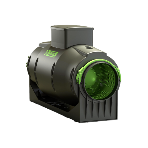 Vortice LINEO 125 QUIET ES – Diagonal-Rohrventilator, Rohr 125 mm, 380 m³/h, 24 W