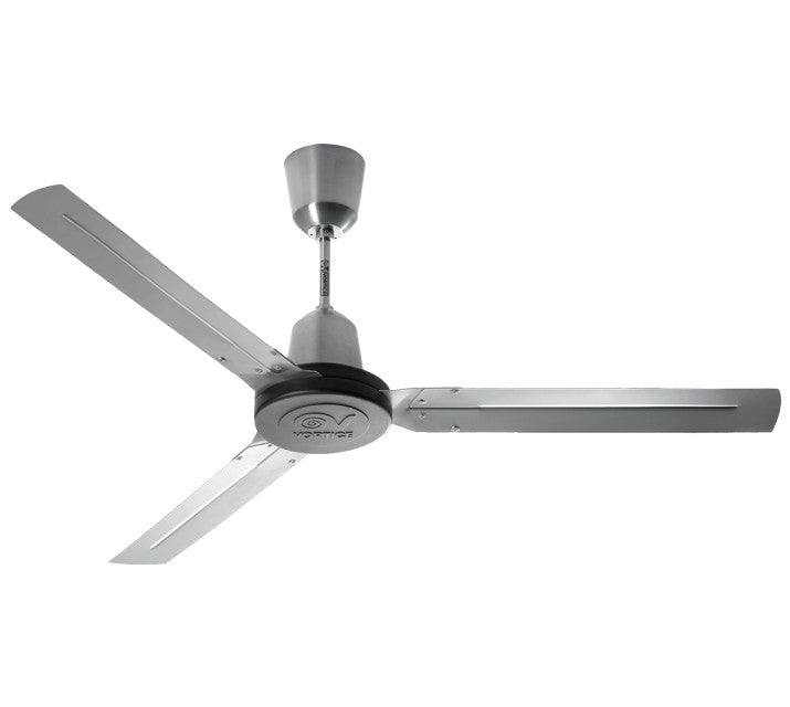 Vortice Nordik Heavy Duty 120 – Industrie-Deckenventilator, Ø 120 cm, Edelstahl