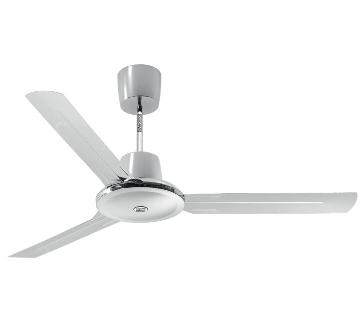 Vortice Nordik Evolution R 120/48“ – Deckenventilator, Ø 120 cm, helles Chrom
