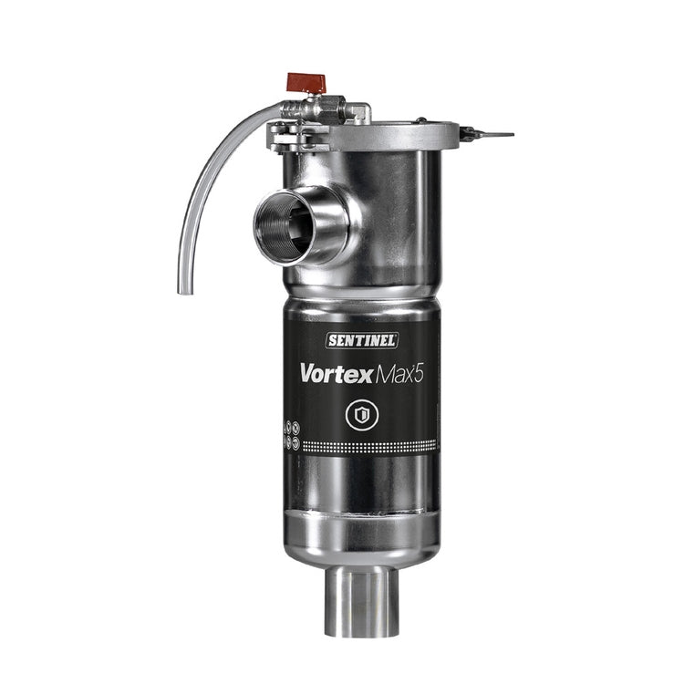 Sentinel Seitenflussfilter, für größere Heizungsanlagen, maximale Luftvolumenstrom 5 m³/h VORTEX MAX VMAX-5-EXPA