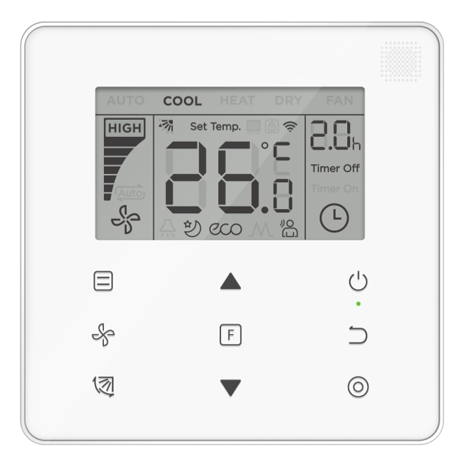 Thermway WDC86E KD – VRF-Kabelsteuerung