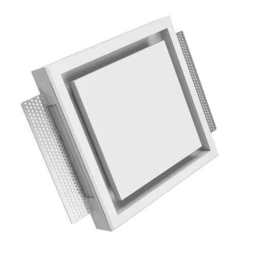 Soler & Palau BDOP 100 INVI-S – Design-Luftdurchlass, quadratisch, Ø 100 mm