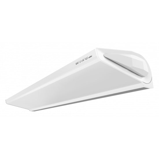 VTS WING II E100 EC W – Luftschleier mit Elektroheizung, Breite 1 m