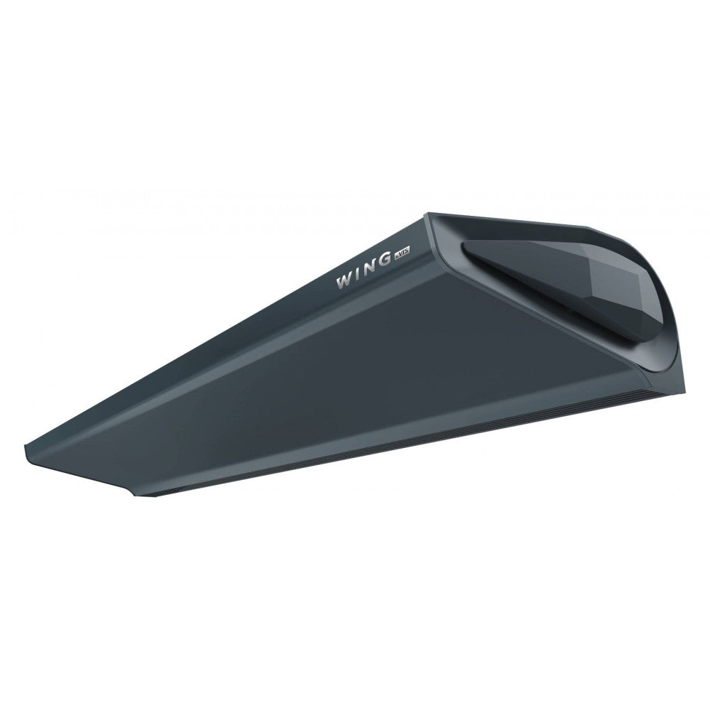 VTS WING II E150 EC B – Luftschleier mit elektrischer Heizung, Breite 1,5 m, 3.150 m³/h