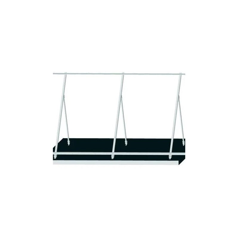 Solarics Waternor W21 Flachdachkonstruktion 1 Kollektor – Solarmodul