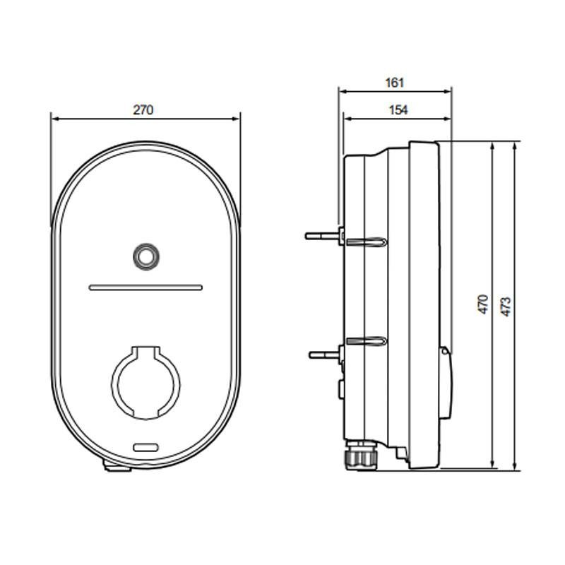 Bticino Green'up Home LEG 057022 Wallbox 22 kW