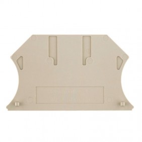 Weidmuller Weidmüller WDU2,5–10 Endplatte für Reihenklemmen WDU2,5–10 1050000000