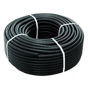 Tubi Corrugati TF01025NT050 Wellrohr mit Drahtzug 25 mm 50 m Schwarz Zubehör