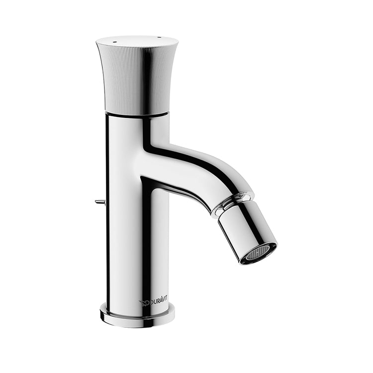 Duravit Einhandmischer für Bidet, mit Pop-up, verchromt WHITE TULIP WT2400001010