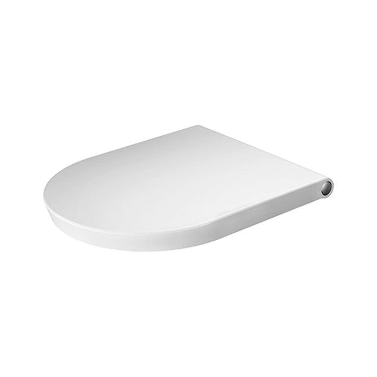 Duravit Sitz mit Deckel, abnehmbar, mit Edelstahlscharnieren und Soft-Close-Funktion, Weiß WHITE TULIP 0027090000