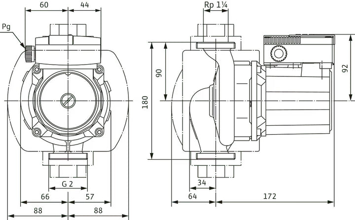WILO Trinkwarmwasser TOP-Z 30/7 (3~400 V, PN 10, RG) Art. 2048341