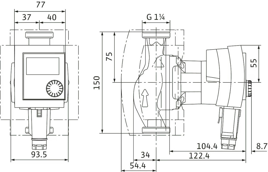 WILO Trinkwarmwasser Stratos PICO-Z 20/1-4 Art. 4216470