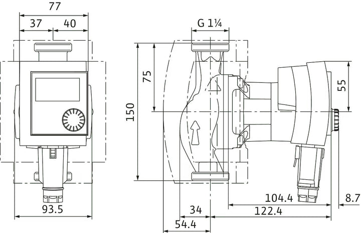 WILO Trinkwarmwasser Stratos PICO-Z 20/1-4 Art. 4216470