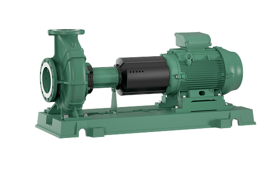 Wilo Atmos GIGA-N 125/200-90/2-P5 – Einstufige Kreiselpumpe, DN 125, 90 kW, IE3 - Art. 6086650