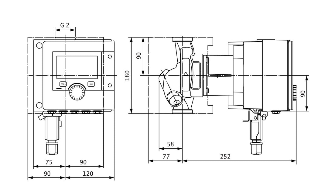 WILO Trinkwarmwasser Stratos MAXO-Z 30/0,5-6 PN 16 Art. 2186310