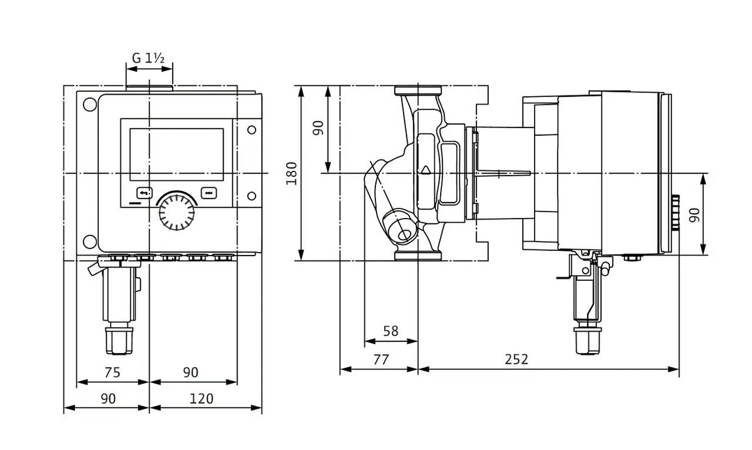 WILO Trinkwarmwasser Stratos MAXO-Z 25/0,5-6 Art. 2186243
