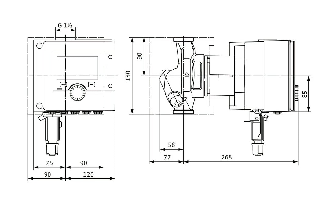 WILO Trinkwarmwasser Stratos MAXO-Z 25/0,5-12 Art. 2186245