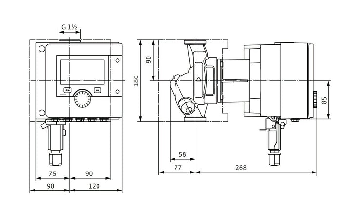 WILO Trinkwarmwasser Stratos MAXO-Z 25/0,5-12 Art. 2186245